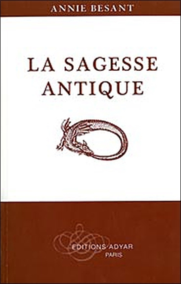 Book La Sagesse antique Besant
