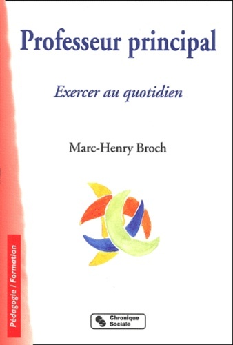 Kniha professeur principal Broch