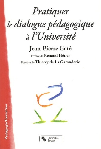 Buch Pratiquer le dialogue pédagogique à l'université Gaté