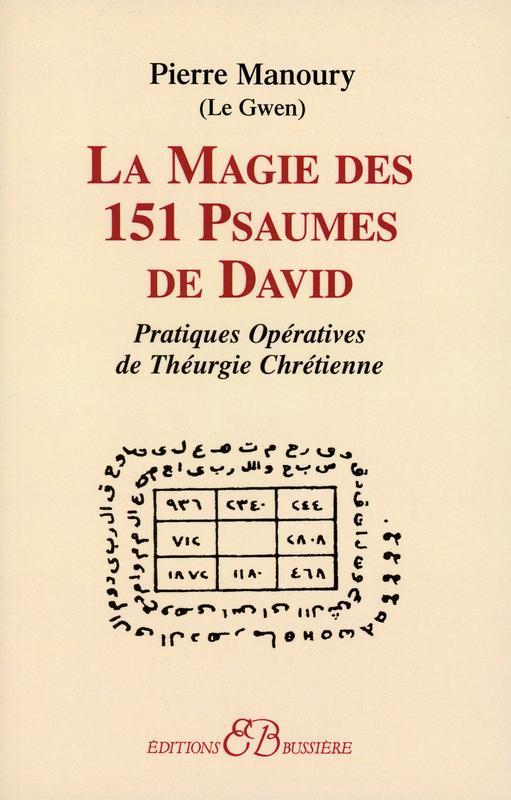 Kniha La Magie des 151 Psaumes de David Manoury (Le Gwen)