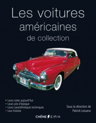 Kniha Les Voitures américaines de collection LESUEUR-P