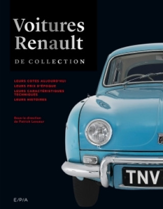 Kniha Voitures Renault de collection Patrick Lesueur