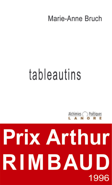 Knjiga Tableautins BRUCH
