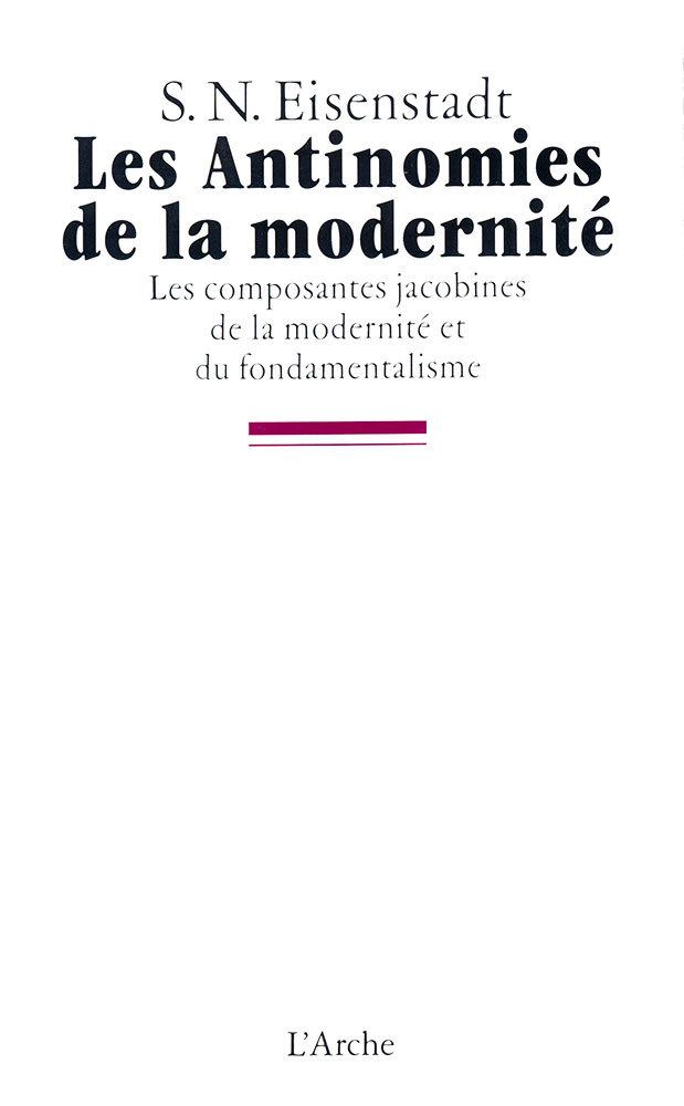 Buch Les Antinomies de la modernité Eisenstadt