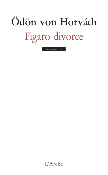 Knjiga Figaro divorce von Horváth