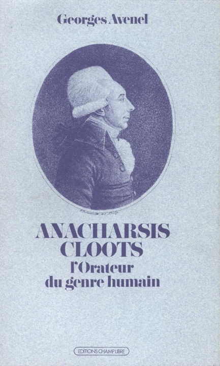 Knjiga Anacharsis Cloots Georges Avenel