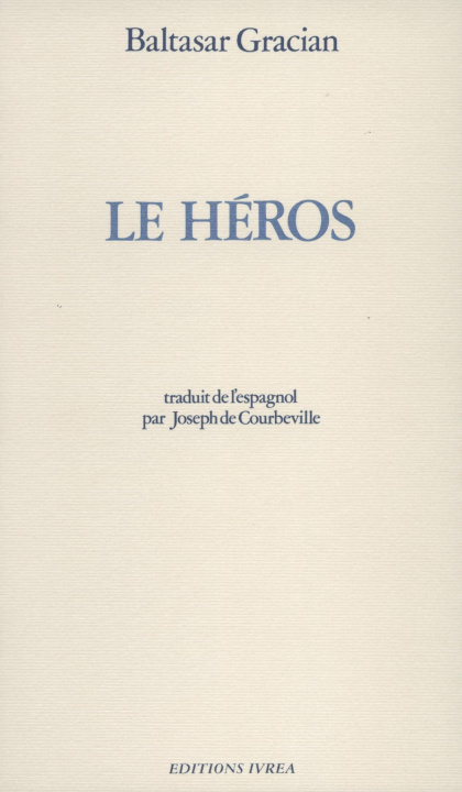 Βιβλίο Le Héros Baltasar Gracian