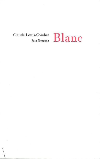 Book Blanc Louis-Combet