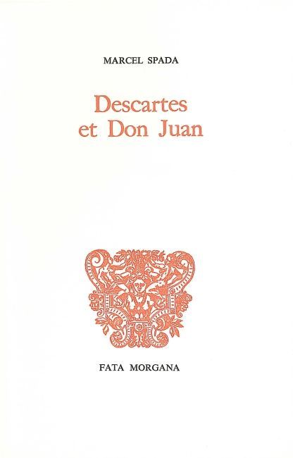 Knjiga Descartes et Don Juan Spada