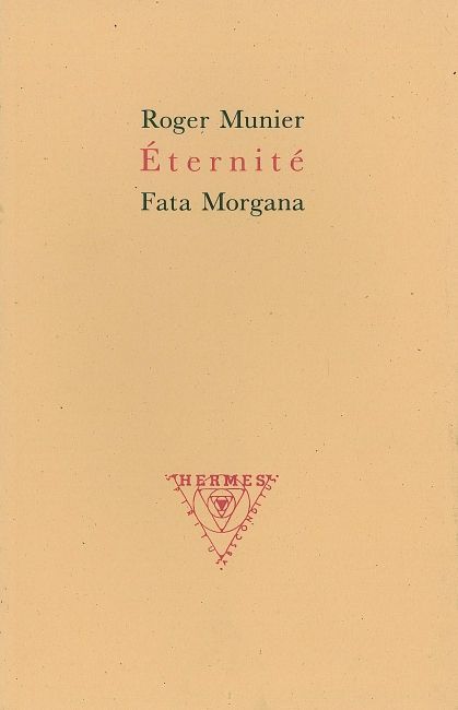 Knjiga Éternité Munier