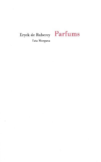 Knjiga Parfums Rubercy (De)