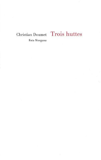 Kniha Trois huttes Doumet