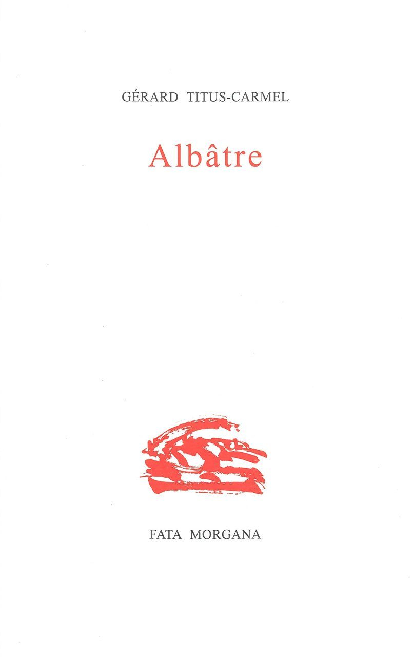 Knjiga Albâtre Titus-Carmel