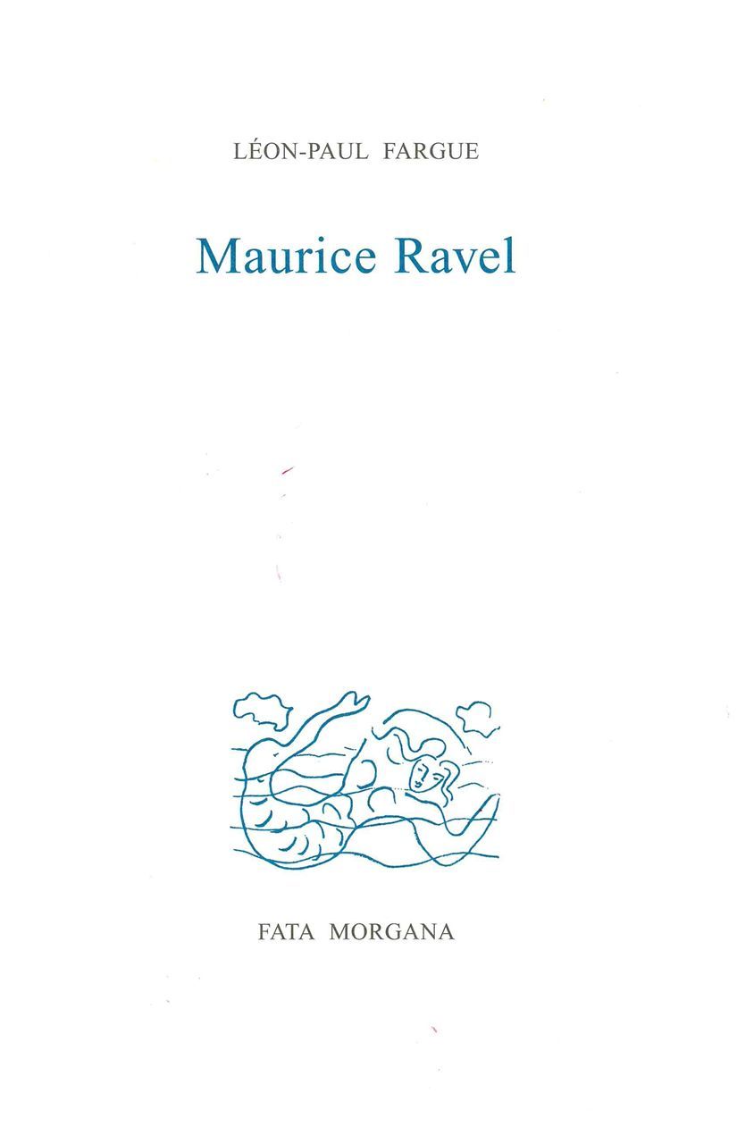 Книга Maurice Ravel Fargue