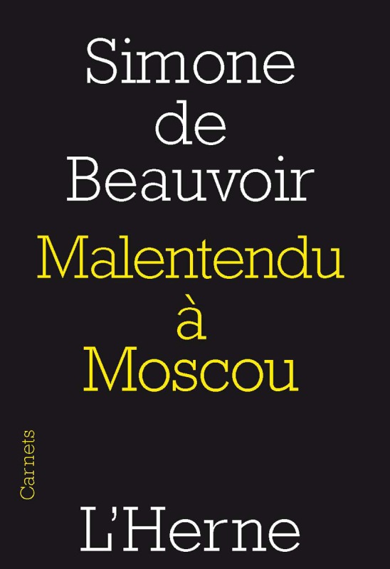 Knjiga Malentendu a Moscou Simone de beauvoir