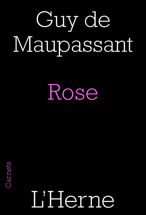 Kniha rose De maupassant guy