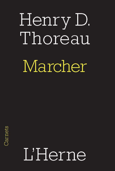 Knjiga marcher Henry David Thoreau