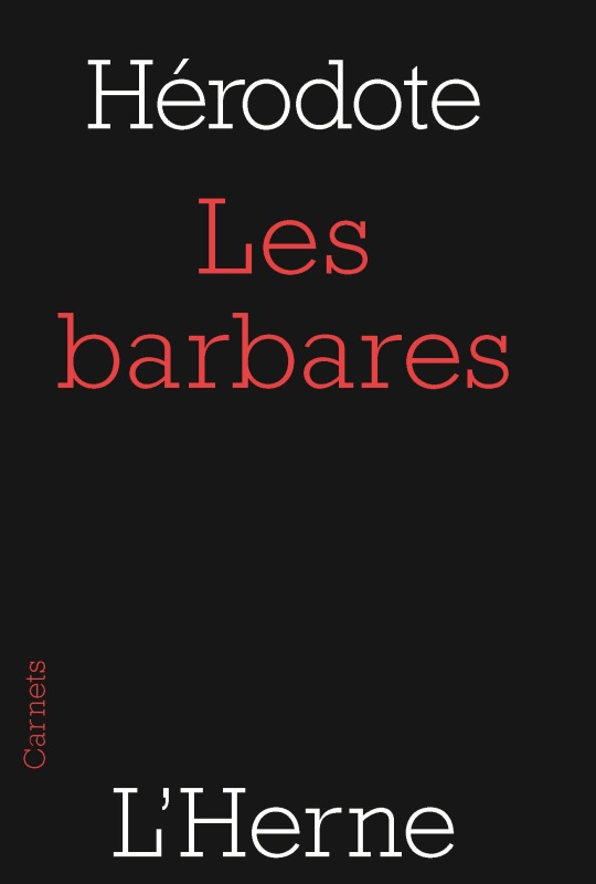 Buch Barbares  (Les) Herodote