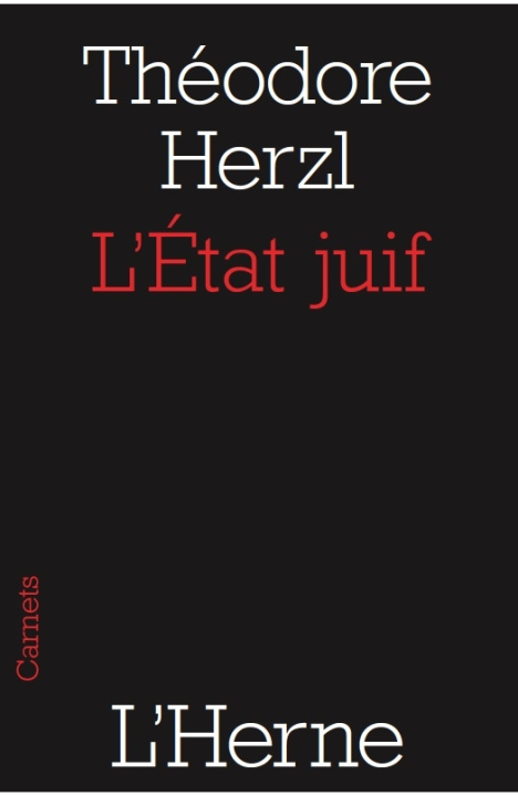 Knjiga l'etat juif Herzl theodore