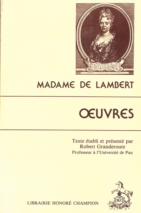 Knjiga OEuvres Lambert