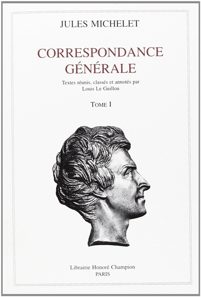 Knjiga Correspondance générale Michelet