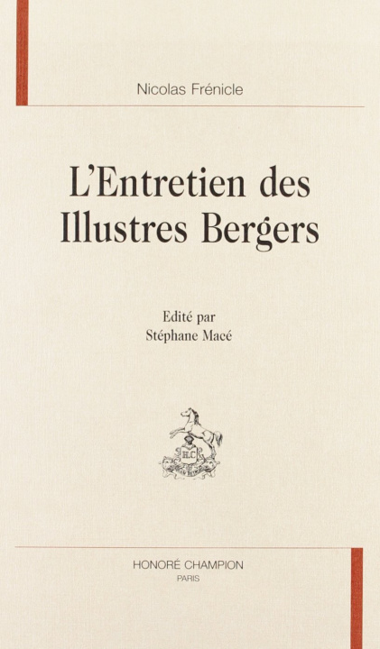 Knjiga L'entretien des illustres bergers Frenicle