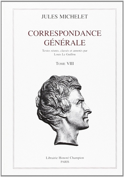 Knjiga Correspondance générale Michelet