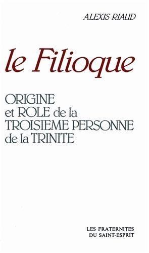 Kniha Le filioque Riaud