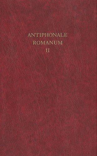Carte Antiphonale romanum - Les vêpres du dimanches en chant grégorien DE SOLESMES ABBAYE