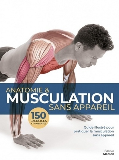 Livro Anatomie & musculation sans appareil Guillermo Seijas