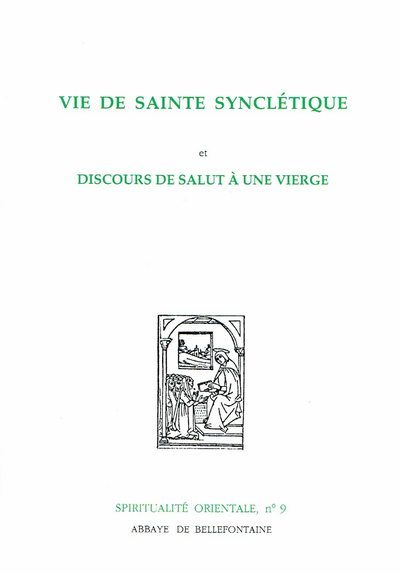Boek vie de Sainte Synclétique collegium