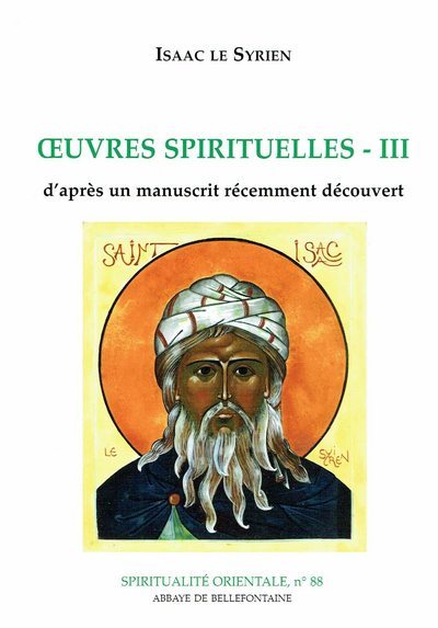 Kniha Oeuvres spirituelles d'Isaac le Syrien III Isaac le Syrien