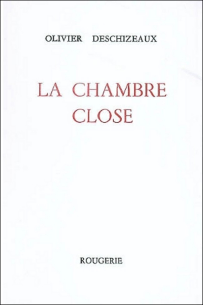 Libro La Chambre close Deschizeaux