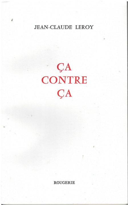 Knjiga CA CONTRE CA Jean-Claude