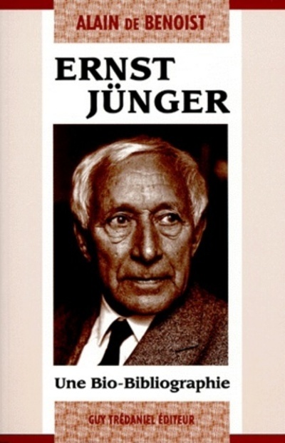 Knjiga Ernst Junger Alain de Benoist