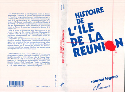 Carte Histoire de l'île de la Réunion Leguen