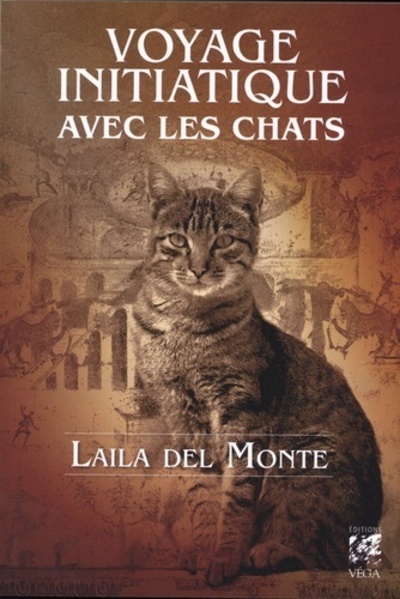 Carte Voyage initiatique avec les chats Laila Del monte