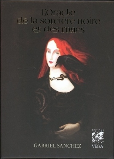 Kniha L'oracle de la sorcière noire et des runes Gabriel Sanchez
