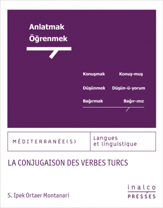Knjiga La conjugaison des verbes turcs Montanari s.ipeck ortaer