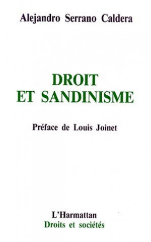 Kniha Droit et Sandinisme 