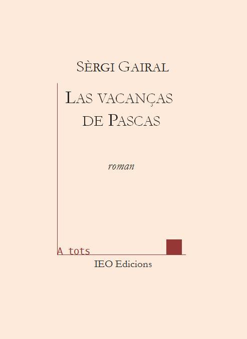 Knjiga Las vacanças de Pascas (ATS 195) Gairal