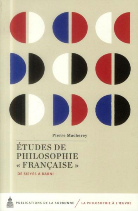 Carte Etudes de philosophie française Macherey
