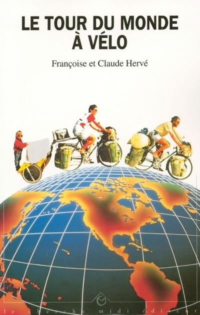 Carte Le tour du monde à vélo Françoise Hervé