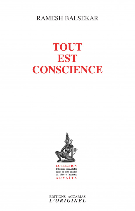 Kniha Tout est conscience BALSEKAR
