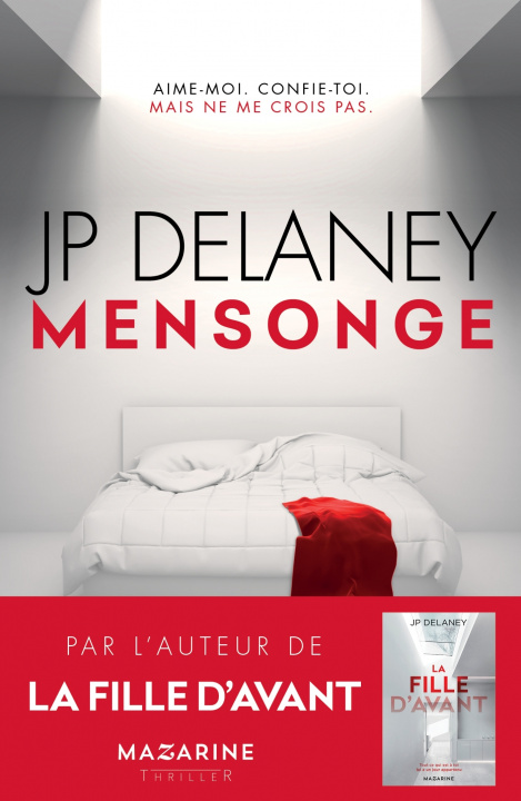 Kniha Mensonge J.P. Delaney