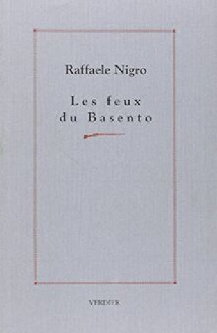 Knjiga Les feux du Basento Nigro
