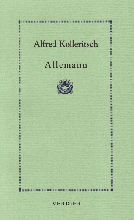 Knjiga Allemann Kolleritsch
