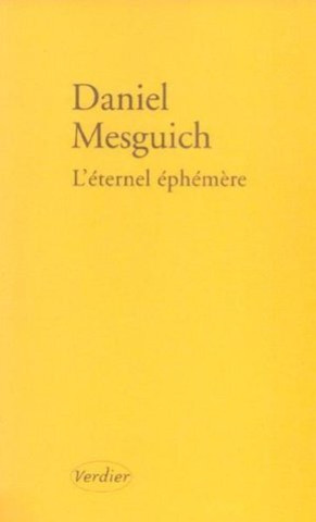 Könyv L'éternel éphémère Derrida