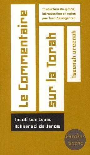 Knjiga Le commentaire sur la Torah ACHKENAZI DE JJ