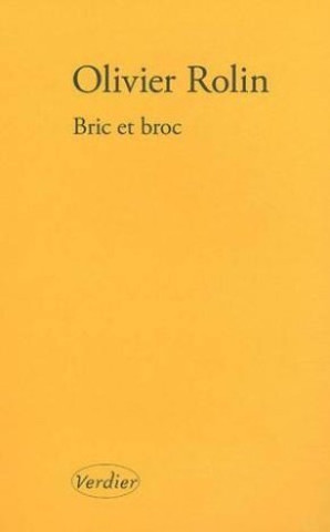Book Bric et broc Rolin